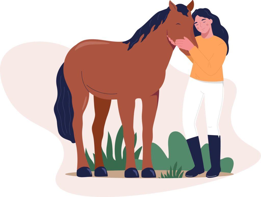 gestion de la santé et l'activité des chevaux par les propriétaires, gardiens, demi-pensionnaires